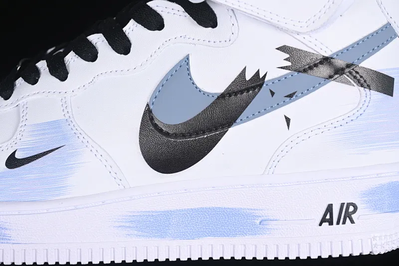 All Categories Nk Air Force 1 Air Force Series Nk Air Force 1 Mid Air Force Mid Nk Air Force 1'07 Mid Broken Hook Inkjet Painting Second Dimension Theme Air Force One Mid Casual Sneakers ZH0316-056